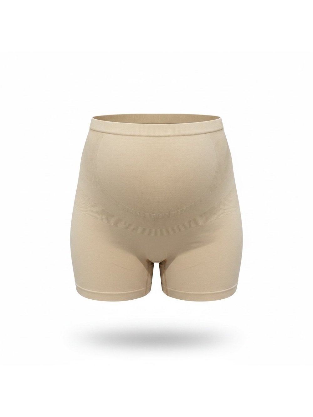 BLANQI Maternity Support Shorts, Size Large, Beige